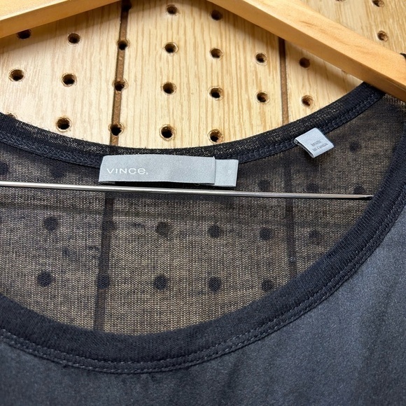 Vince Silk Long Sleeve Top - Picture 2 of 5